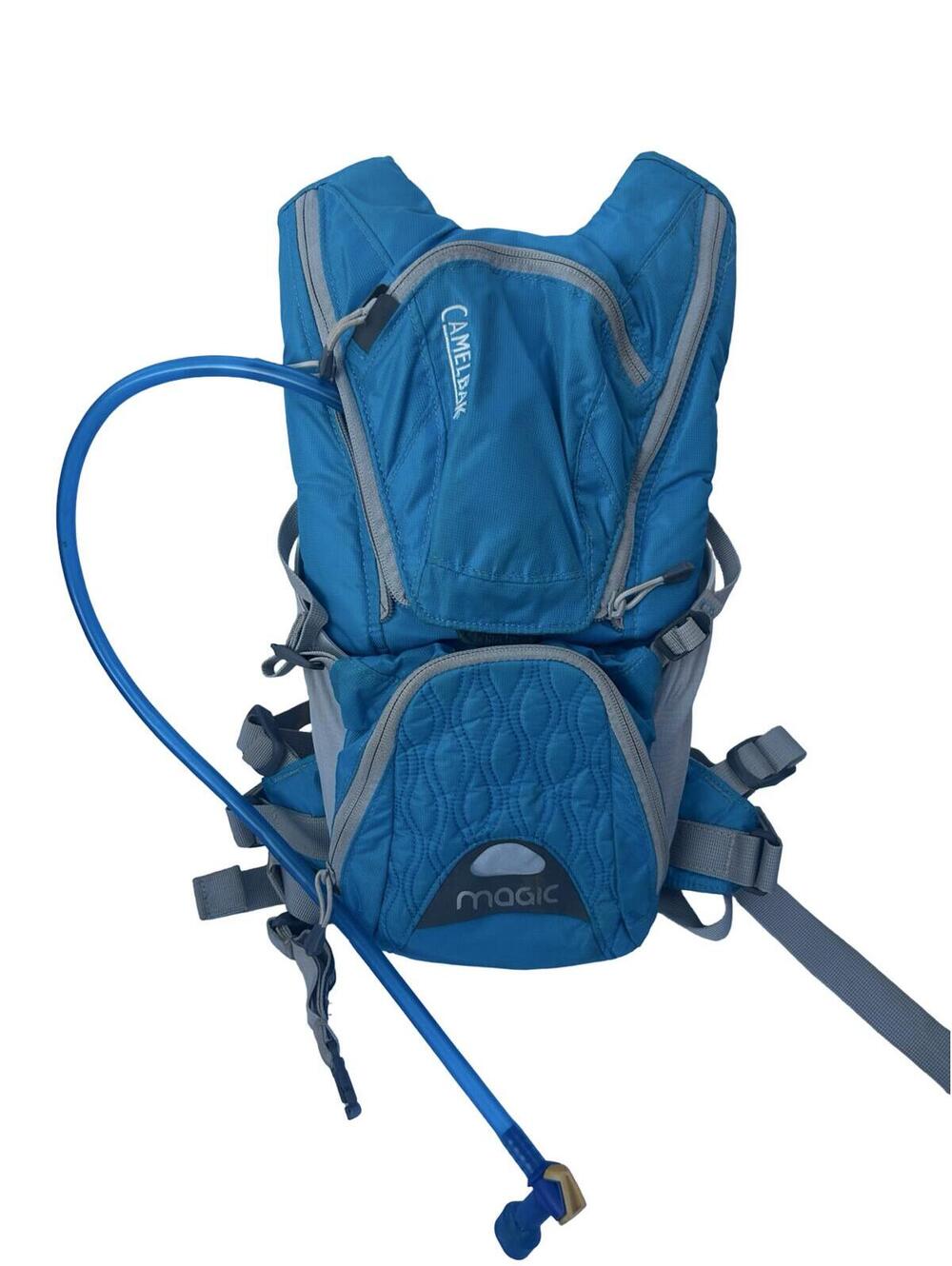 CamelBak‎ Magic Hydration Backpack Blue Hiking Cycling Pack w Reservoir